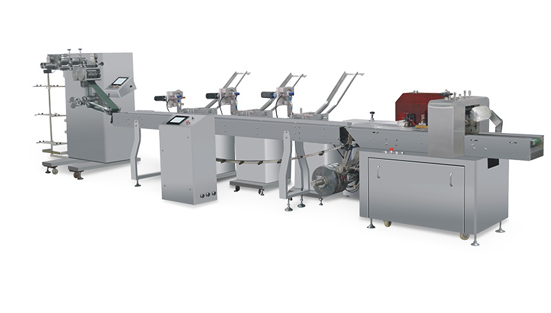 全自動(dòng)餐具、紙巾包裝機(jī)